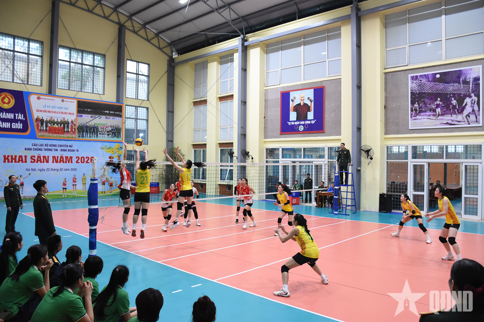 Bóng chuyền nữ Thông tin quyết tâm viết tiếp những chiến công mới

