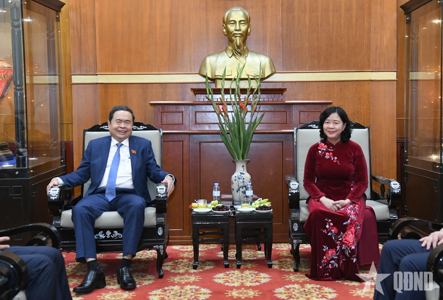 Chủ tịch Quốc hội Trần Thanh Mẫn: Mặt trận Tổ quốc tiếp tục nắm bắt, phản ánh tâm tư, nguyện vọng của nhân dân