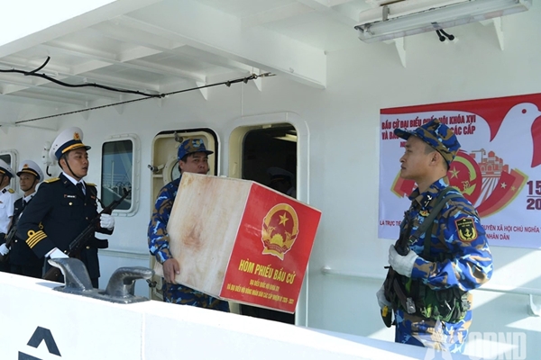 Trường Sa sẵn sàng cho ngày bầu cử sớm