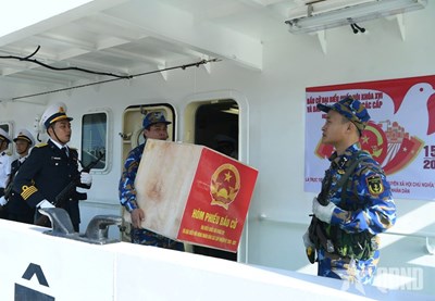 Gallery - Trường Sa sẵn sàng cho ngày bầu cử sớm