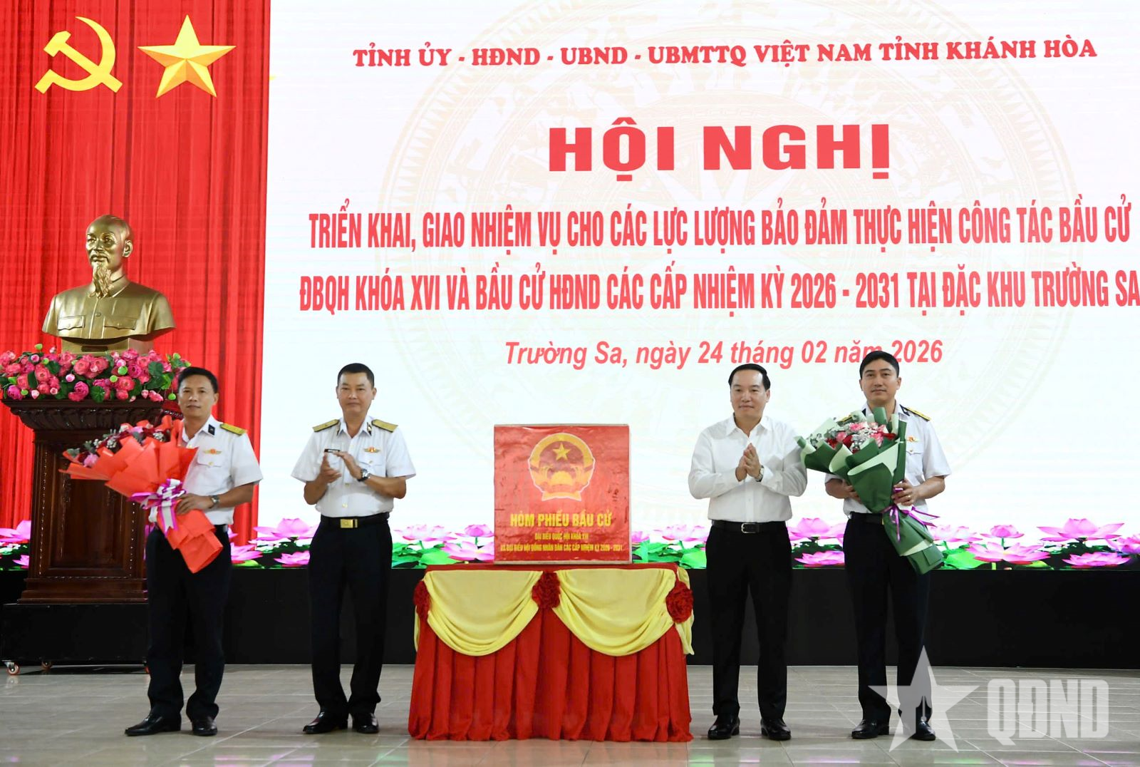 Trường Sa sẵn sàng cho ngày bầu cử sớm