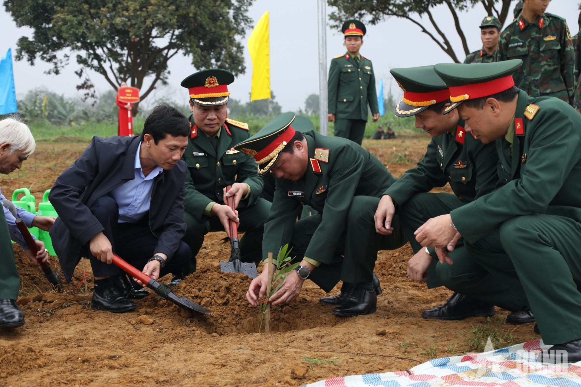 Bộ Tham mưu Tổng cục Hậu cần-Kỹ thuật đặt mục tiêu trồng hơn 5.000 cây trong năm 2026