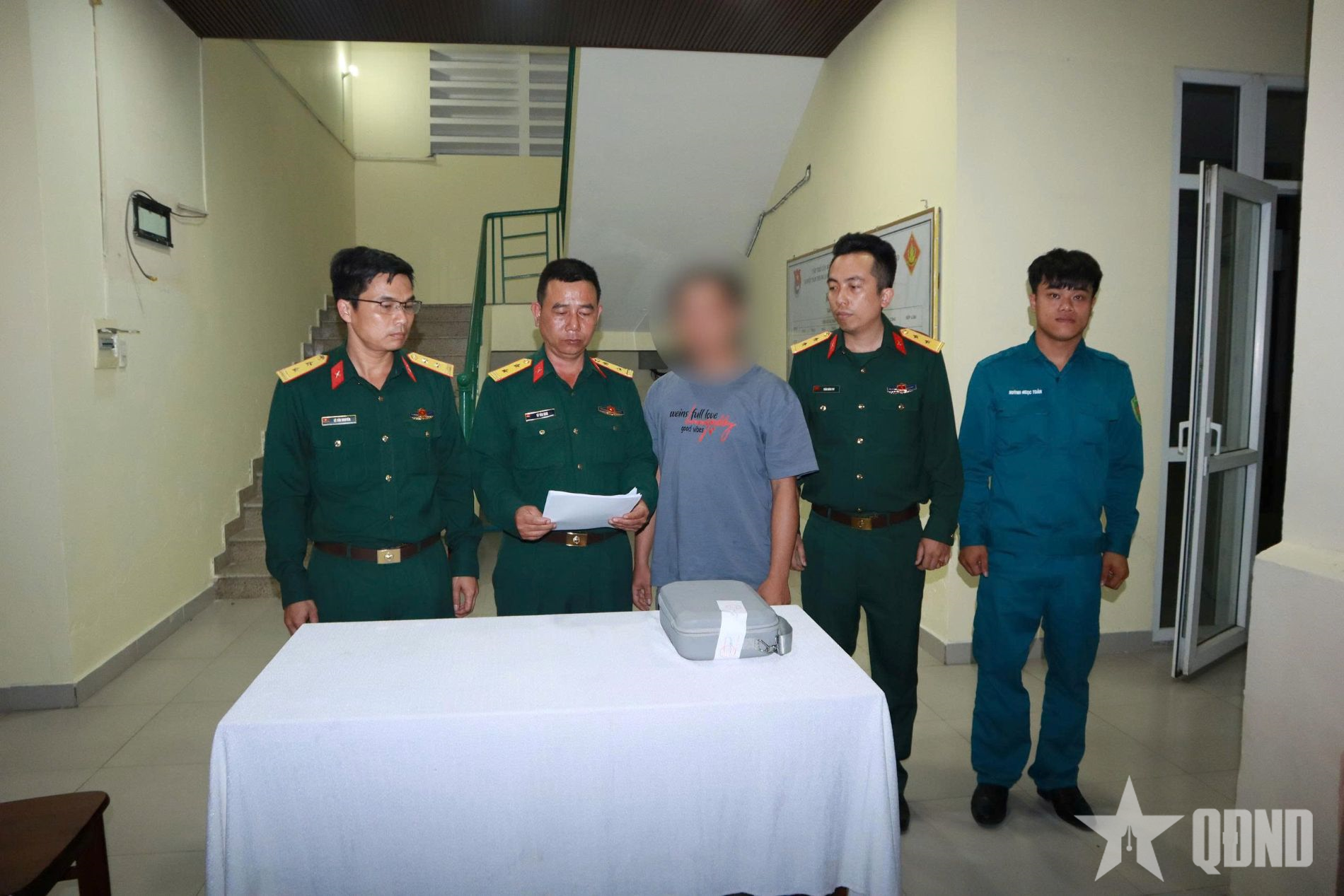 Bộ CHQS TP Đà Nẵng tạm giữ 1 phương tiện bay không người lái hoạt động trái phép