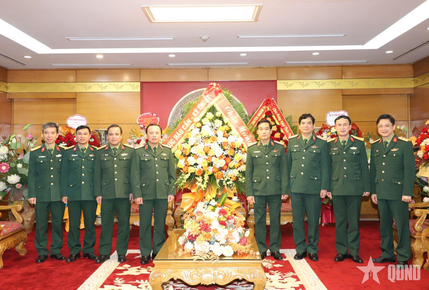 Lãnh đạo Tổng cục Hậu cần-Kỹ thuật chúc mừng các đơn vị nhân Ngày Thầy thuốc Việt Nam

