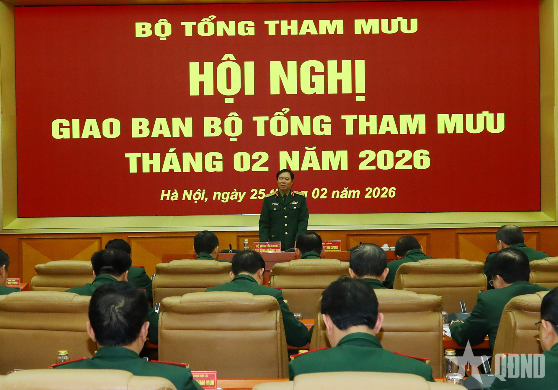 Bộ Tổng Tham mưu chỉ đạo toàn quân hoàn thành tốt các nhiệm vụ, xử lý hiệu quả các tình huống