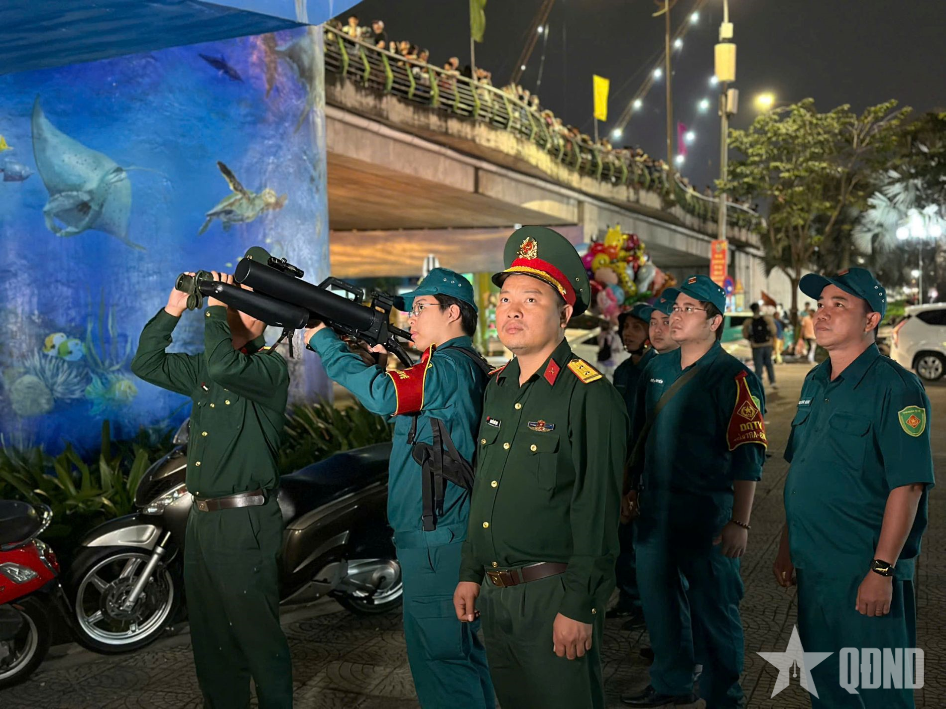 Bộ CHQS TP Đà Nẵng tuần tra, kiểm soát 24/24 giờ, xử lý triệt để tàu bay không người lái trái phép