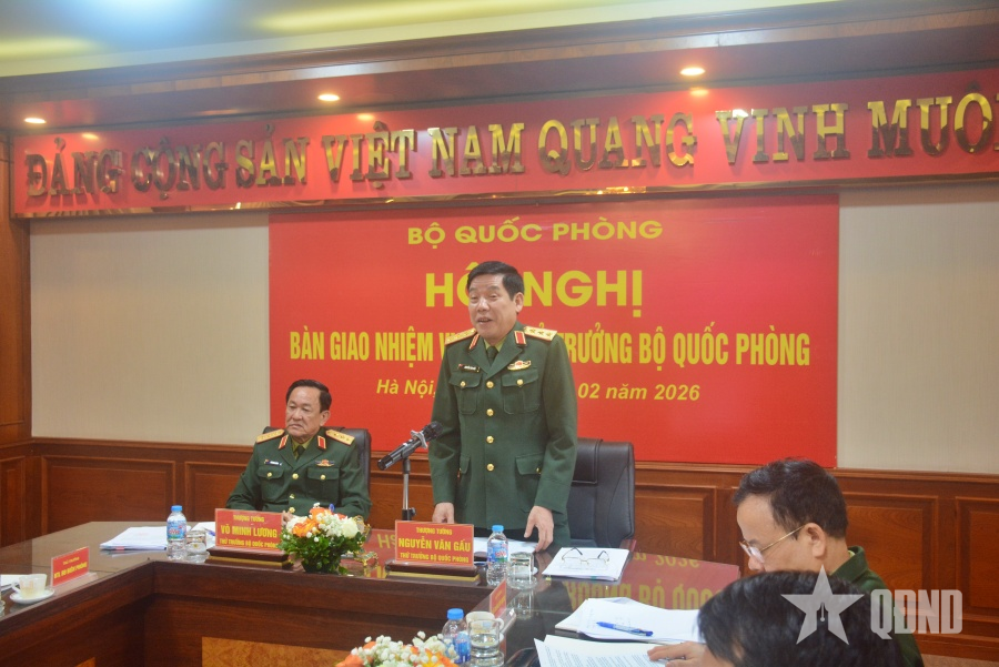 Bàn giao nhiệm vụ Thứ trưởng Bộ Quốc phòng