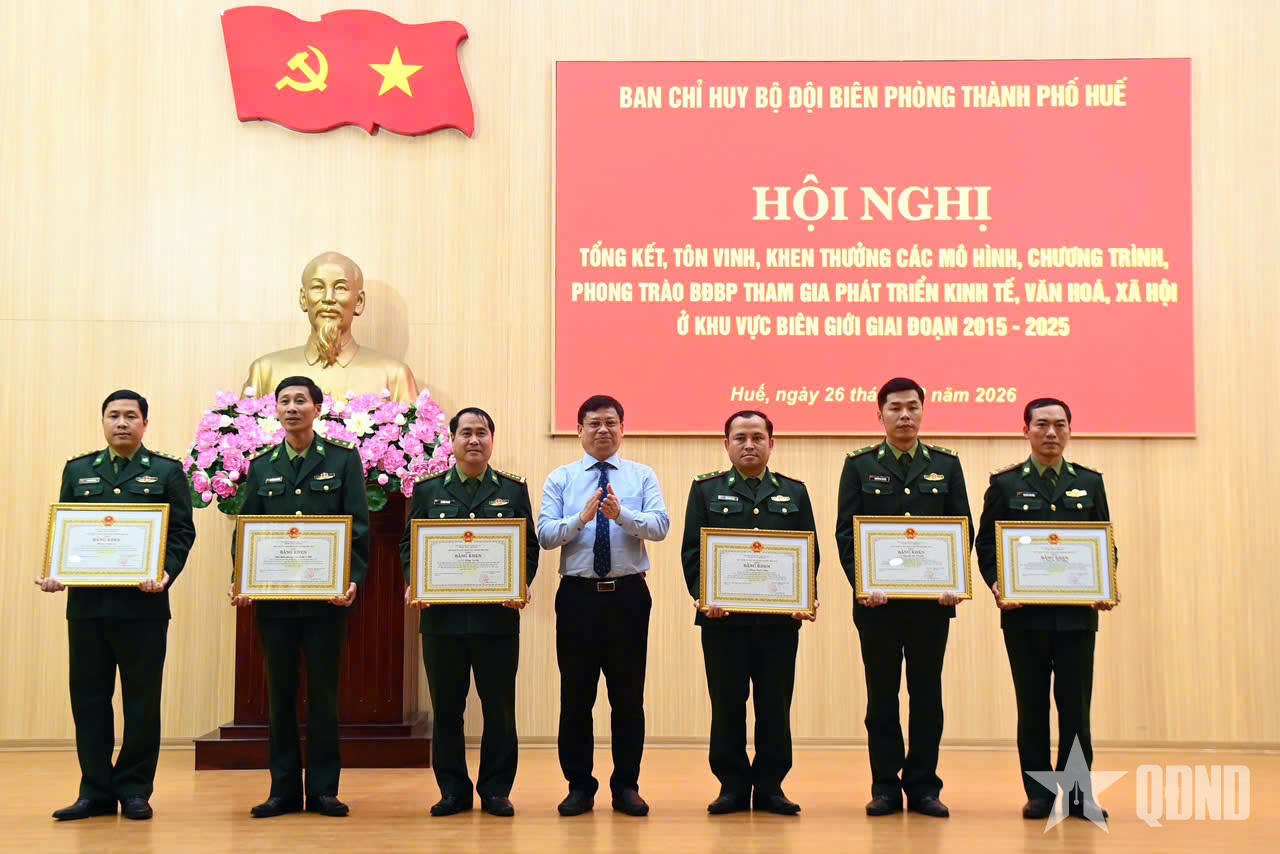 Bộ đội Biên phòng TP Huế tạo chuyển biến rõ nét ở khu vực biên giới giai đoạn 2015-2025
