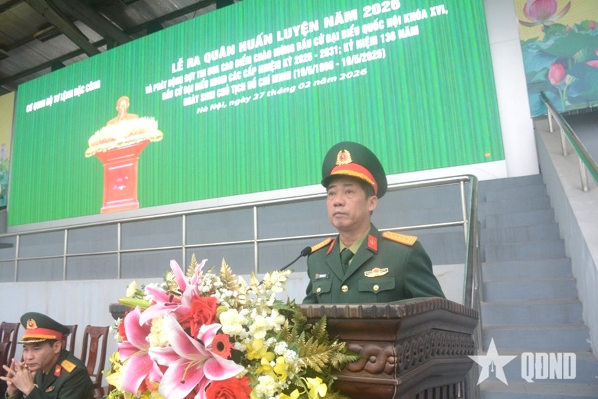 Cơ quan Bộ tư lệnh Đặc công tổ chức Lễ ra quân huấn luyện