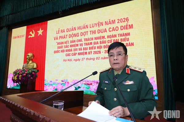 Cơ quan Tổng cục Hậu cần-Kỹ thuật Chú trọng huấn luyện đồng bộ, chuyên sâu