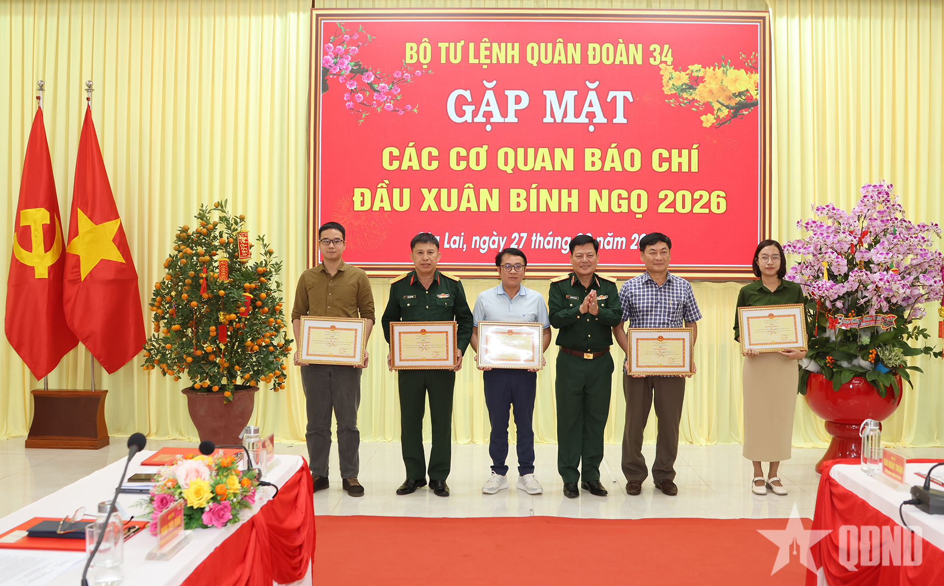 Báo chí góp phần tuyên truyền, lan tỏa hình ảnh người chiến sĩ Quân đoàn 34