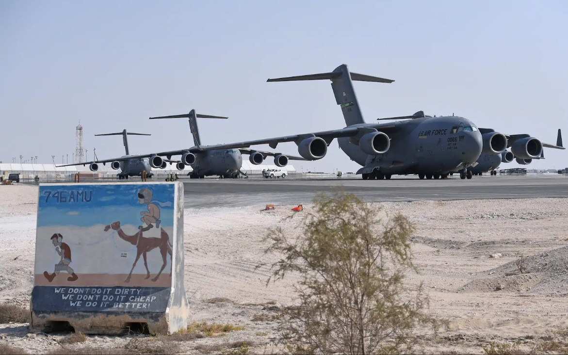 Các căn cứ của Mỹ ở Trung Đông trong 