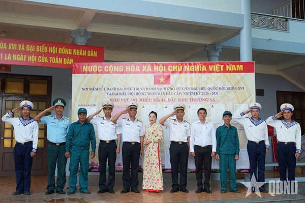 Trường Sa hướng về ngày hội lớn của đất nước