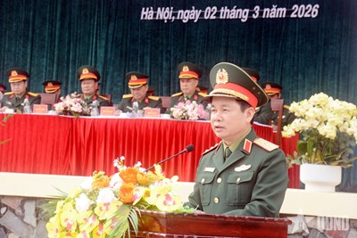 Gallery - 	Thượng tướng Đỗ Xuân Tụng dự Lễ ra quân huấn luyện tại Lữ đoàn K3