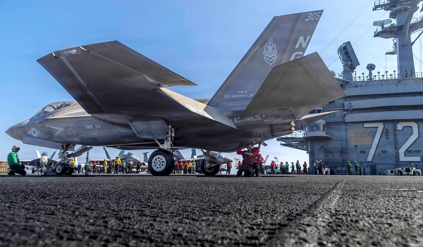 Quân sự thế giới hôm nay (2-3): Mỹ thúc đẩy tích hợp hoàn toàn tiêm kích F-35C lên tàu sân bay USS Gerald R. Ford
