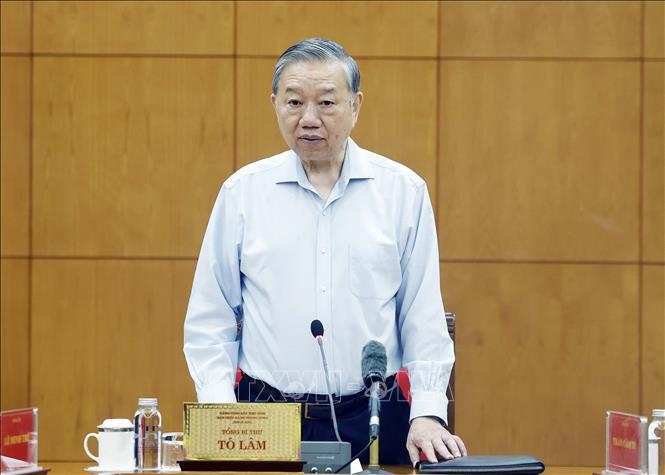 Tổng Bí thư Tô Lâm: Tiếp tục kiên quyết, kiên trì đấu tranh chống “giặc nội xâm” với tư duy, cách làm mới