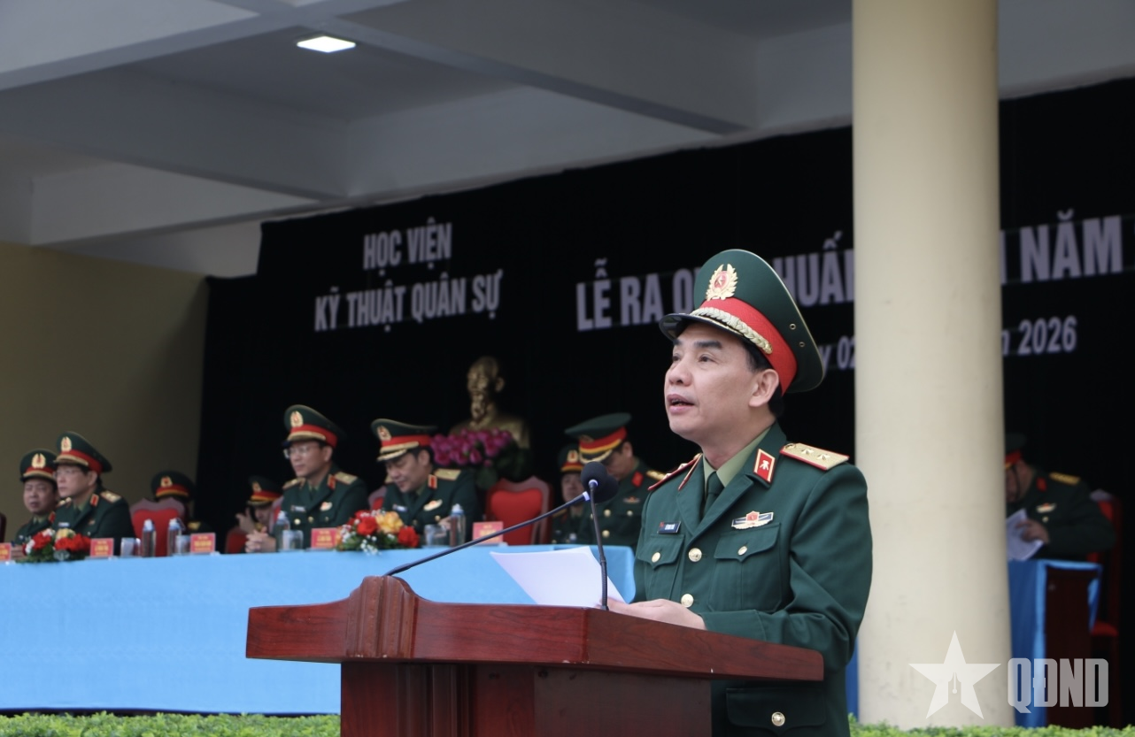 Học viện Kỹ thuật Quân sự: Chất lượng huấn luyện ngày càng được nâng cao