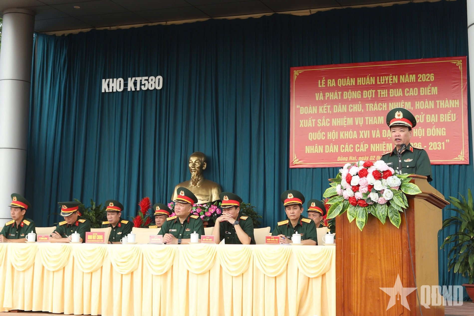 7 đơn vị cơ sở Cục Kỹ thuật quân, binh chủng đồng loạt ra quân huấn luyện năm 2026