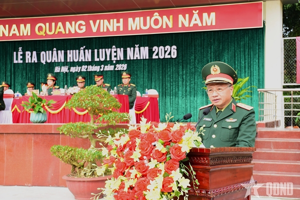 Thượng tướng Lê Quang Minh dự Lễ ra quân huấn luyện năm 2026 tại Đoàn 285 Bộ tư lệnh Lăng Chủ tịch Hồ Chí Minh