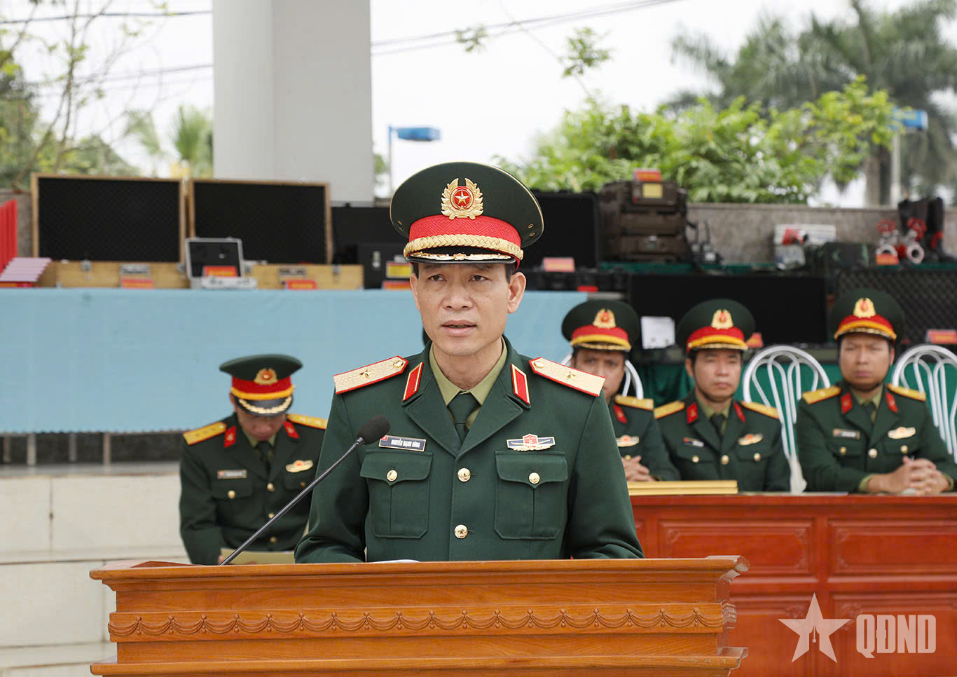 Lễ ra quân huấn luyện tại Lữ đoàn 649

