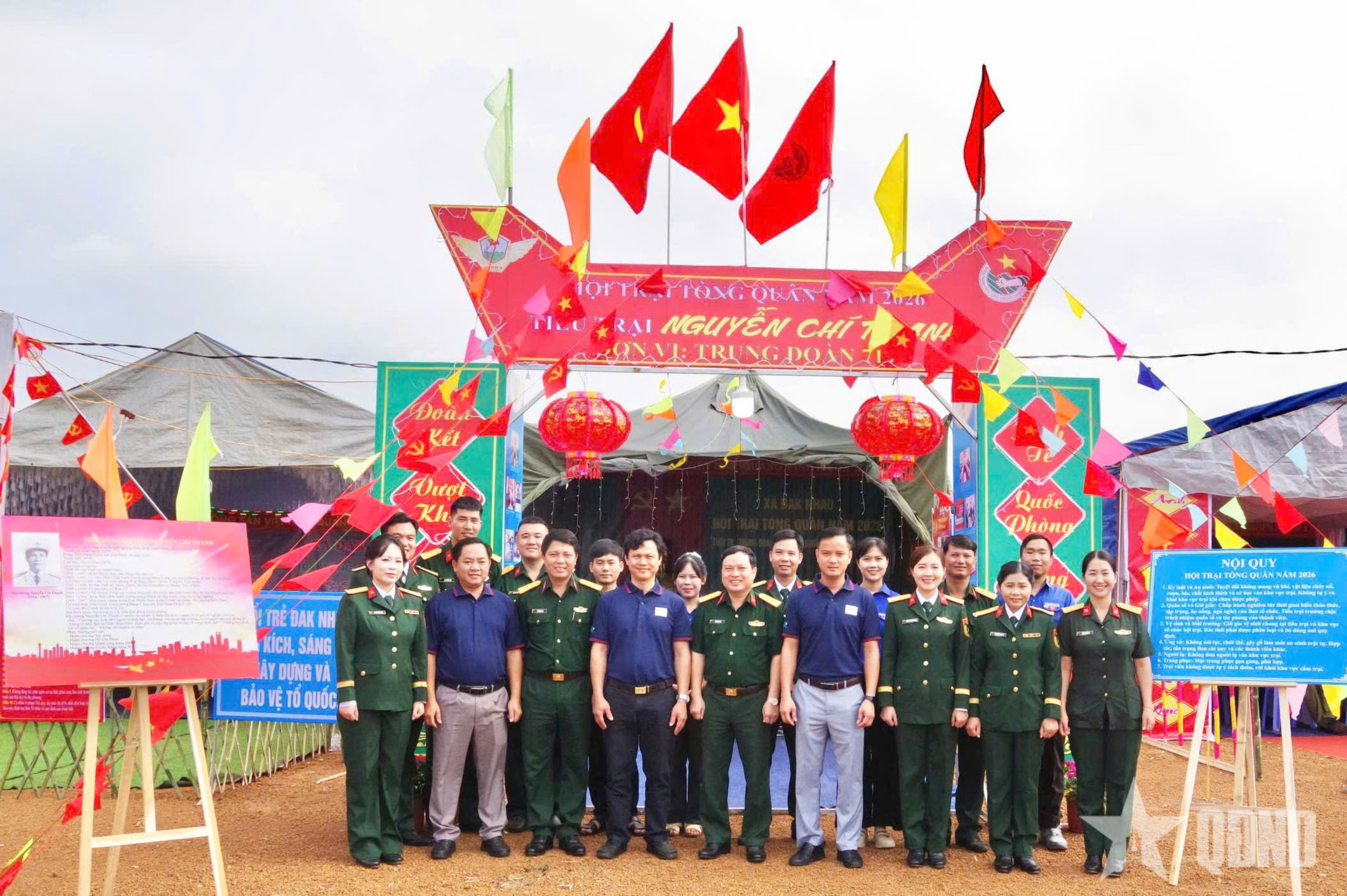 Sôi nổi hội trại tòng quân tại tỉnh Đồng Nai 