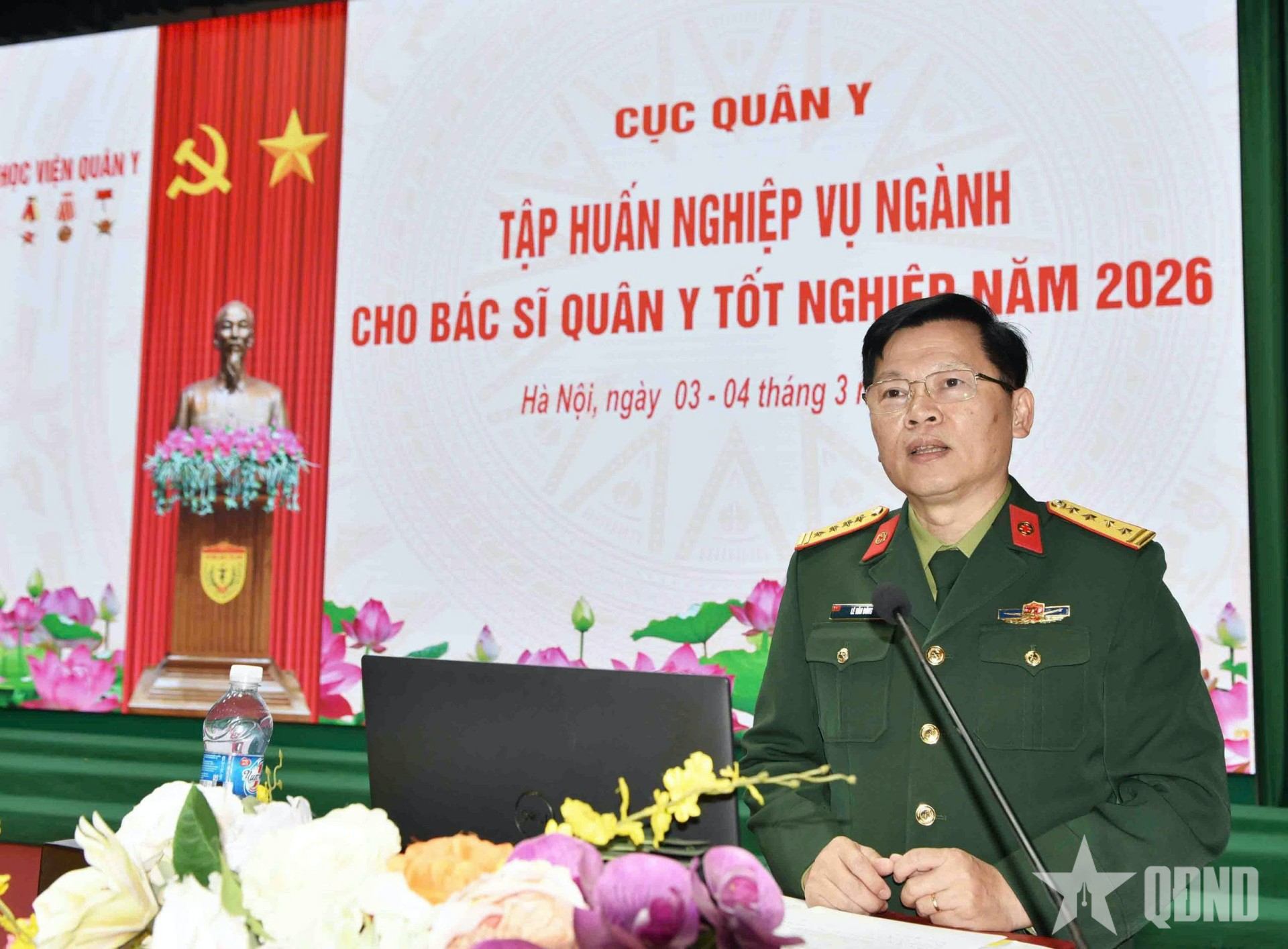 Tập huấn nghiệp vụ cho bác sĩ quân y tốt nghiệp năm 2026