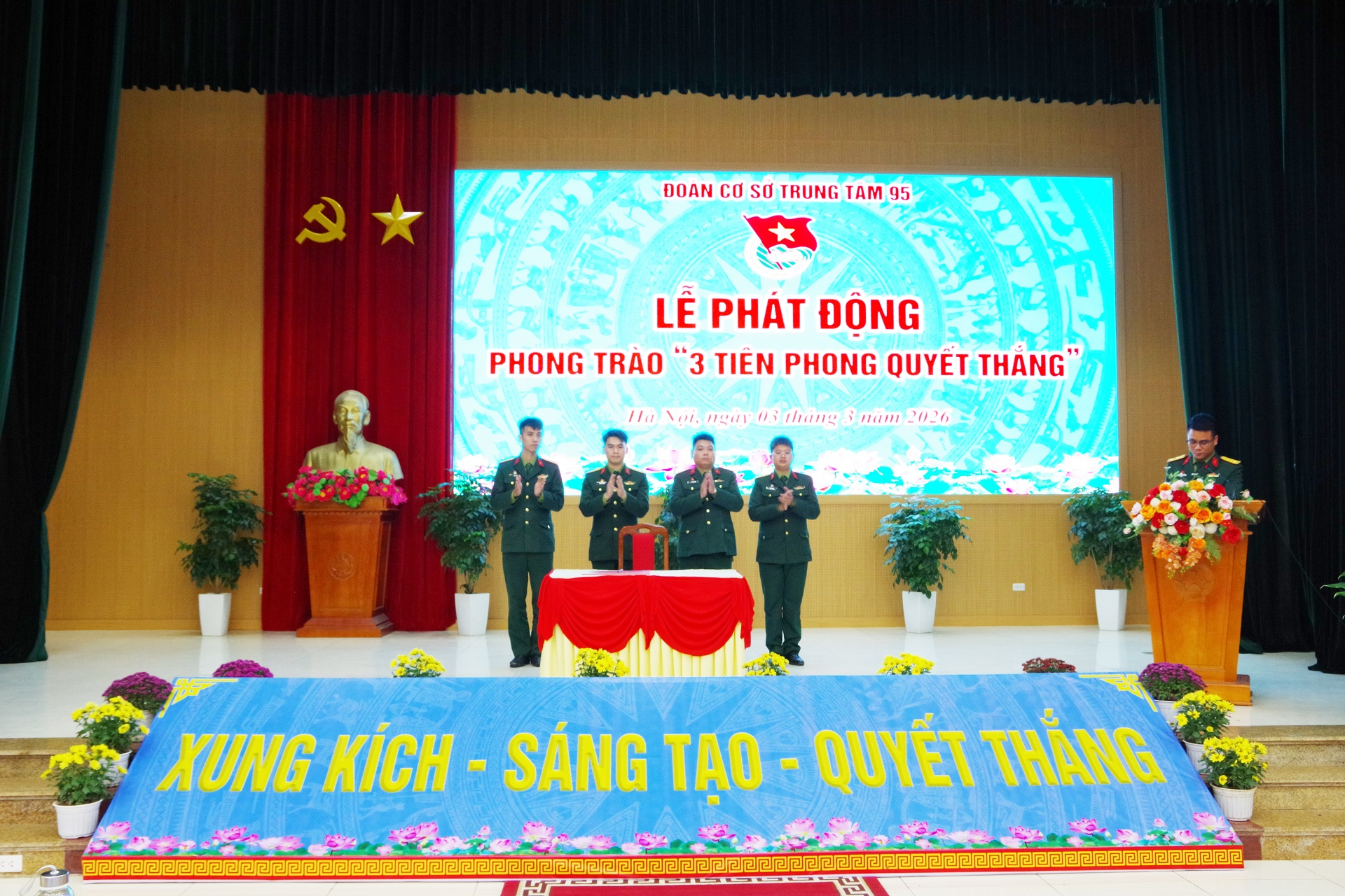 Phát động Phong trào “3 Tiên phong quyết thắng”
