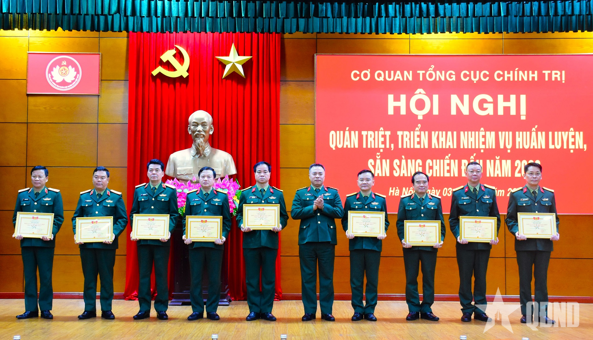 ​Cơ quan Tổng cục Chính trị: Thực hiện quyết liệt, hiệu quả nhiệm vụ huấn luyện, sẵn sàng chiến đấu năm 2026