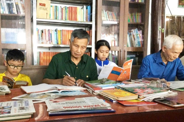 Nơi người chiến sĩ trở về Người thương binh xây kho tàng tri thức