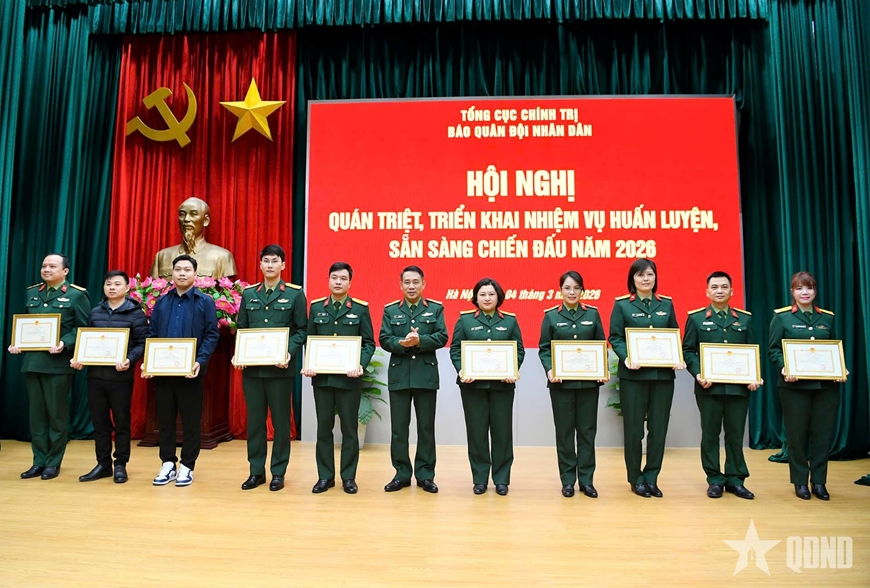 Báo Quân đội nhân dân tổ chức Hội nghị quán triệt, triển khai nhiệm vụ huấn luyện, sẵn sàng chiến đấu năm 2026