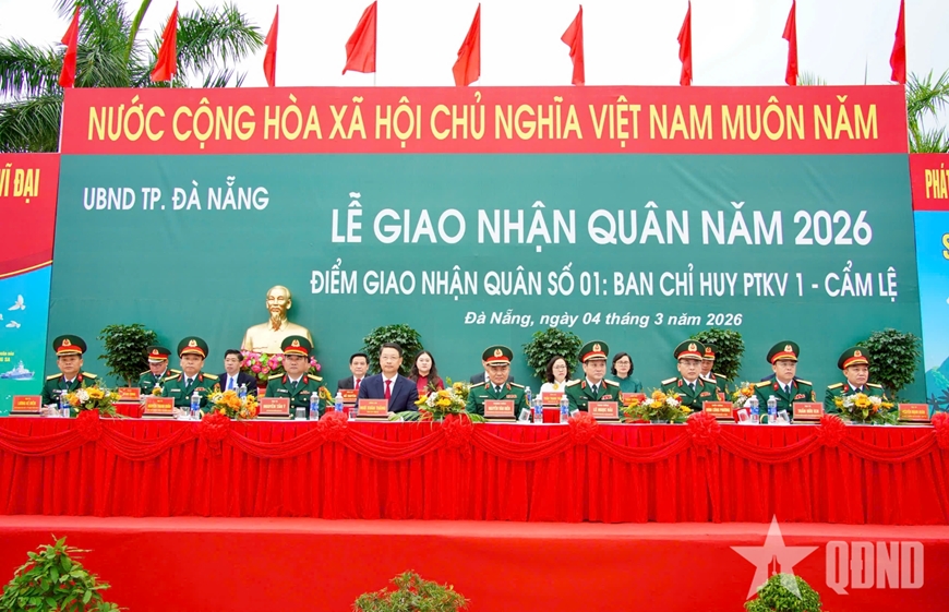 CẬP NHẬT: Lễ giao nhận quân năm 2026