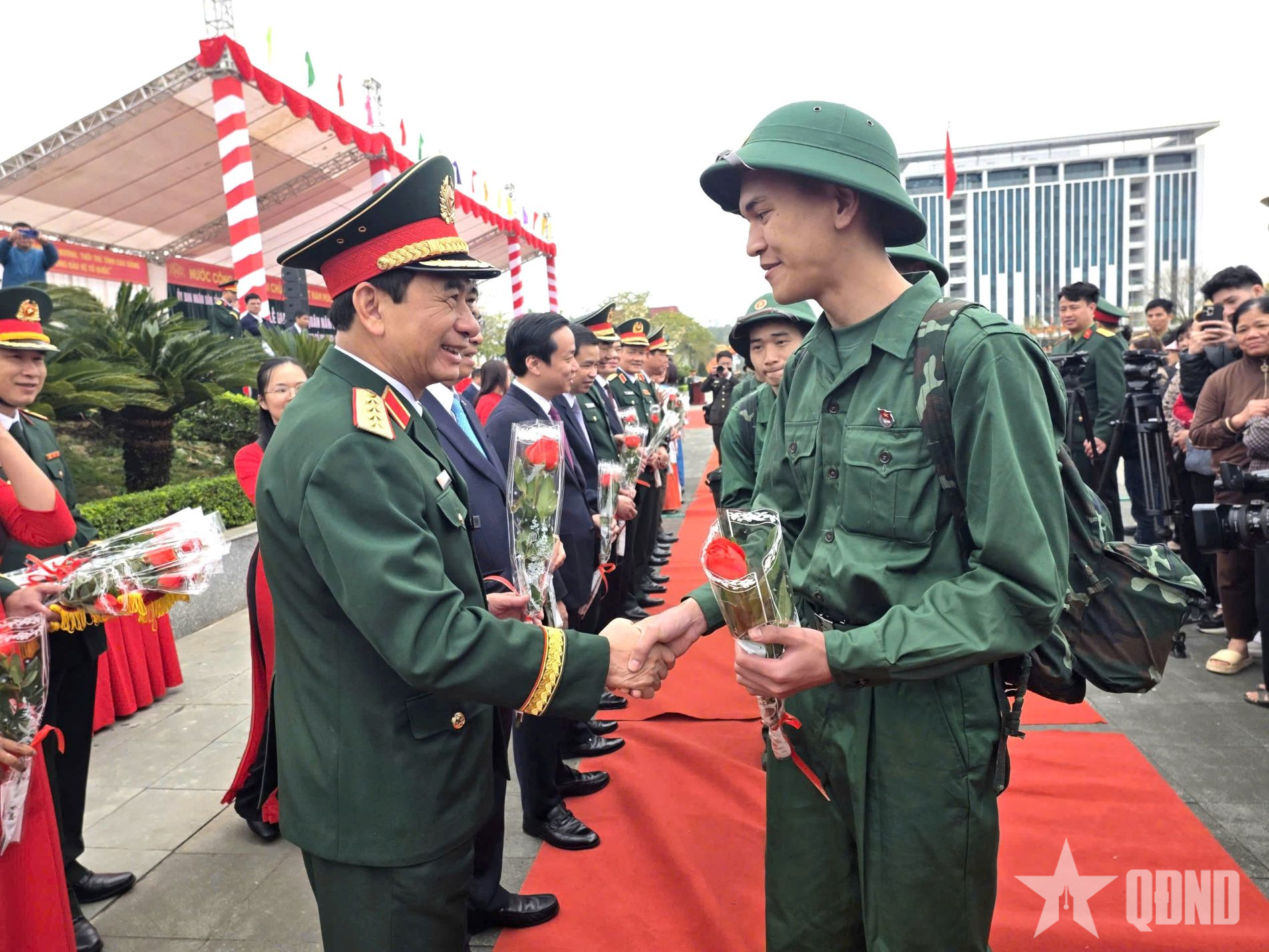 CẬP NHẬT: Lễ giao nhận quân năm 2026