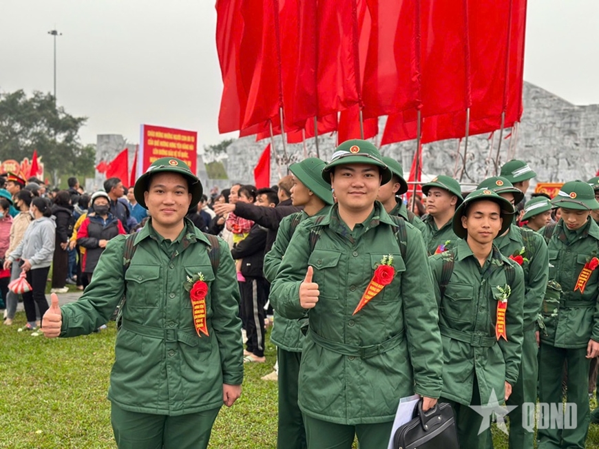 CẬP NHẬT: Lễ giao nhận quân năm 2026