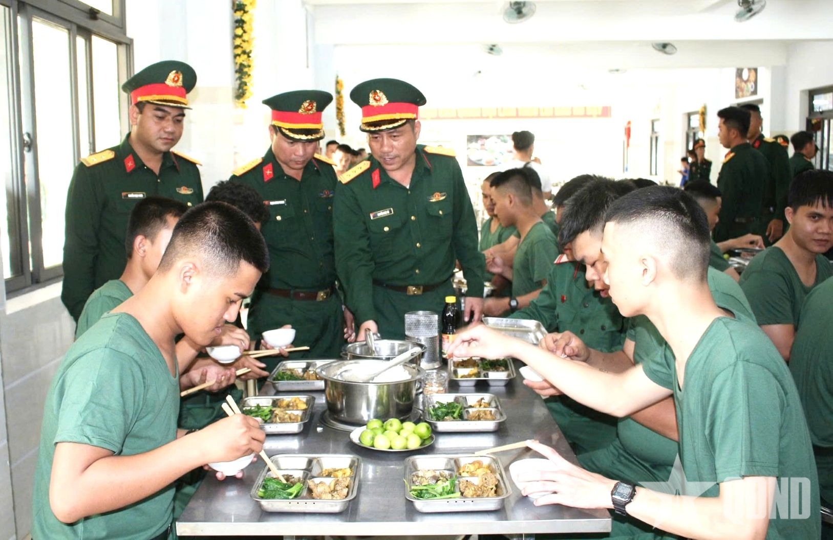 Trung đoàn 971, Bộ CHQS TP Đà Nẵng: Tận tình, chu đáo tiếp nhận chiến sĩ mới
