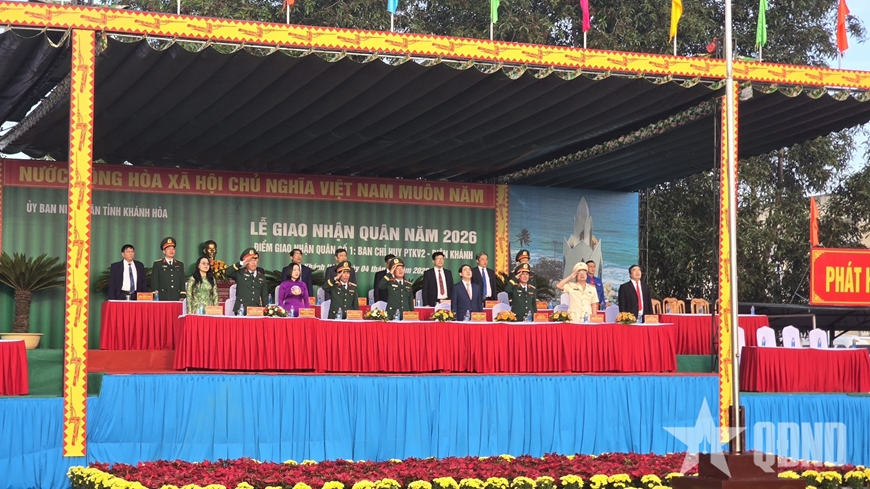 CẬP NHẬT: Lễ giao nhận quân năm 2026