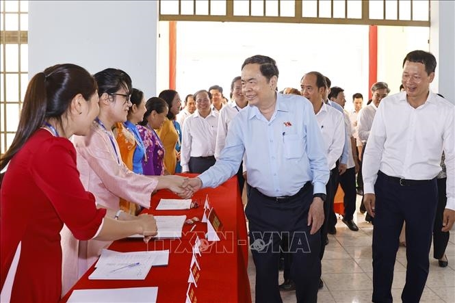 Chủ tịch Quốc hội Trần Thanh Mẫn: Đồng Nai không được phép để xảy ra bất kỳ sai sót nào trong công tác bầu cử