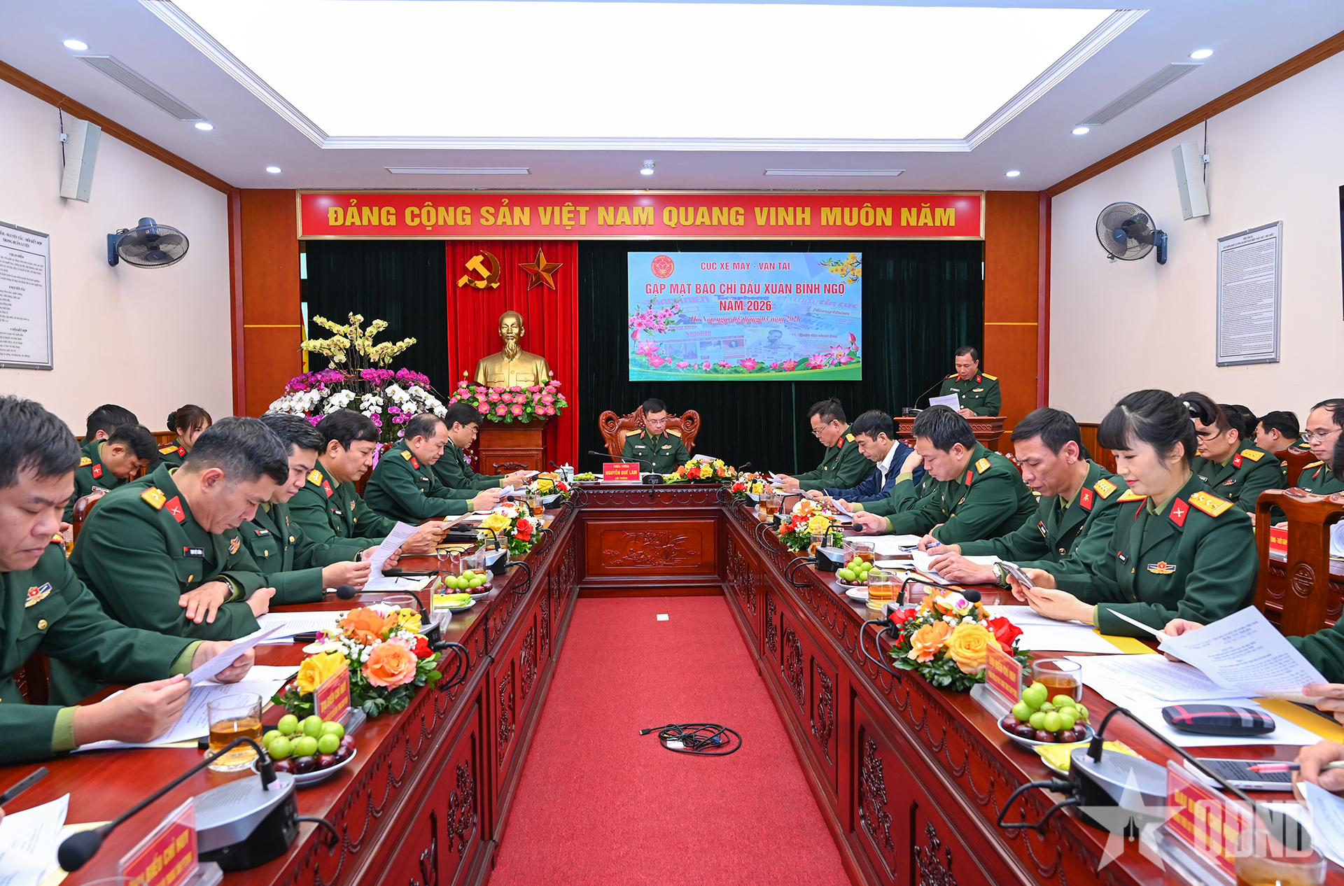 Tuyên truyền đậm nét hoạt động của ngành xe máy-vận tải quân sự