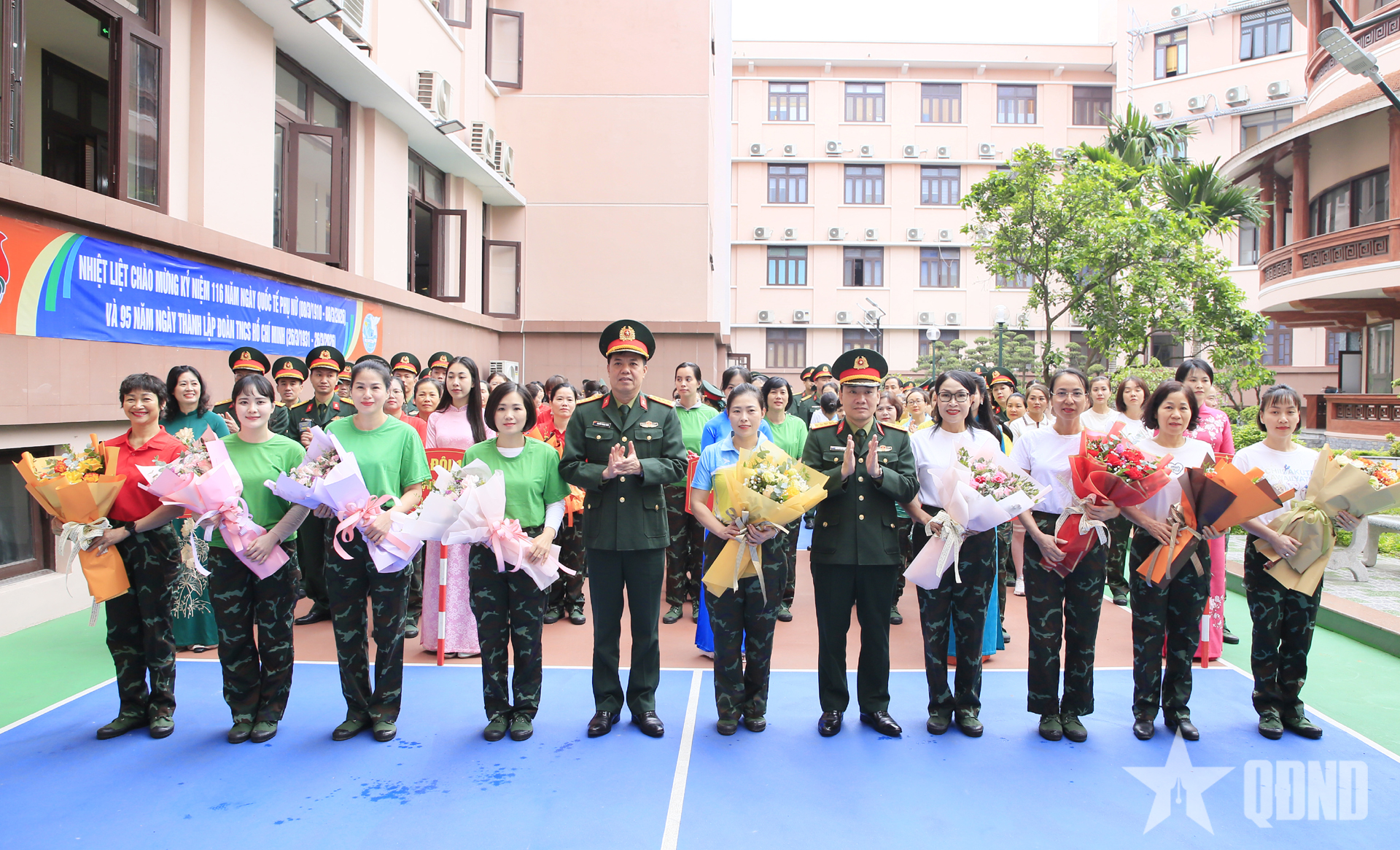 Sôi nổi giao lưu thể thao thanh niên, phụ nữ Tổng cục Hậu cần - Kỹ thuật