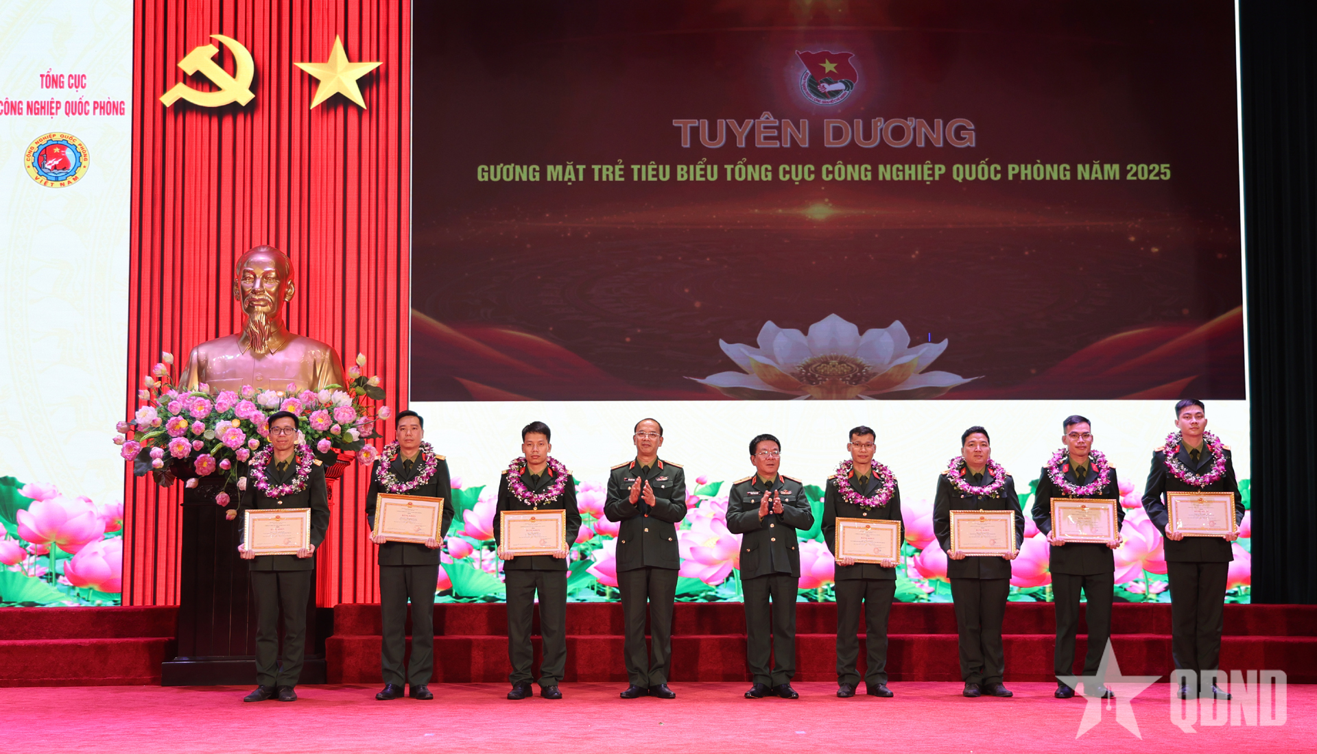 Tổng cục Công nghiệp Quốc phòng tuyên dương gương mặt trẻ tiêu biểu năm 2025