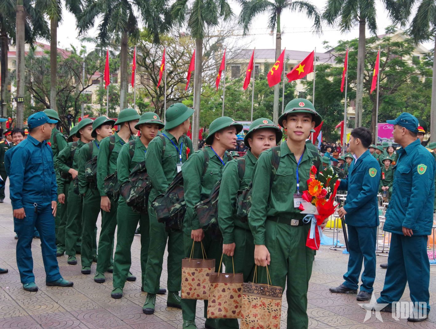 Lễ giao nhận quân năm 2026 diễn ra trang trọng, an toàn