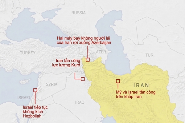 Xung đột Trung Đông ngày 6-3 Iran hoãn công bố lãnh tụ tối cao mới vì lý do an ninh