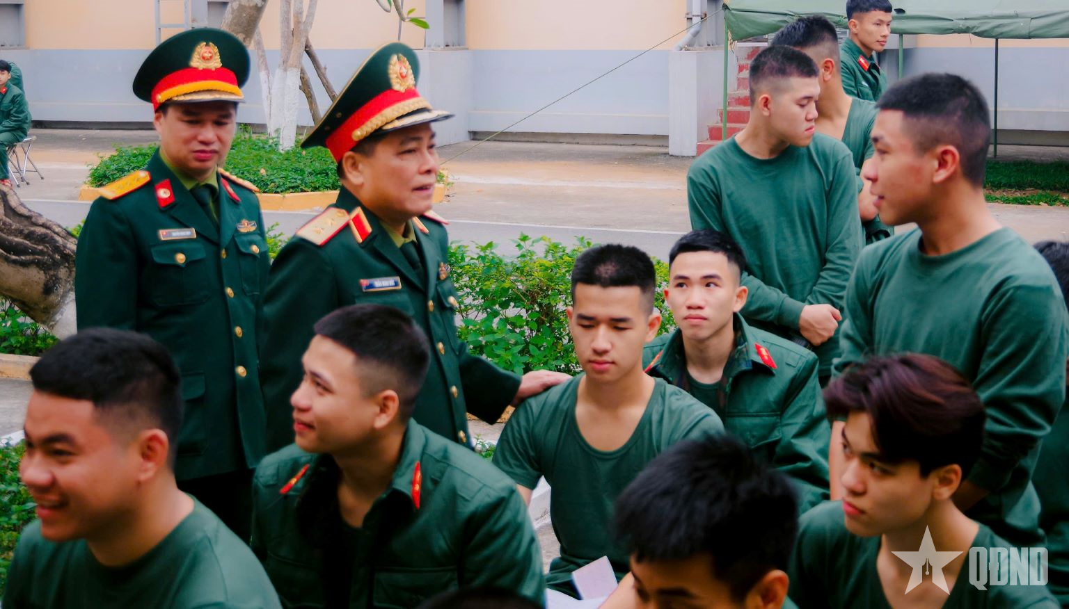 Tổng cục Hậu cần - Kỹ thuật kiểm tra công tác tiếp nhận, huấn luyện chiến sĩ mới