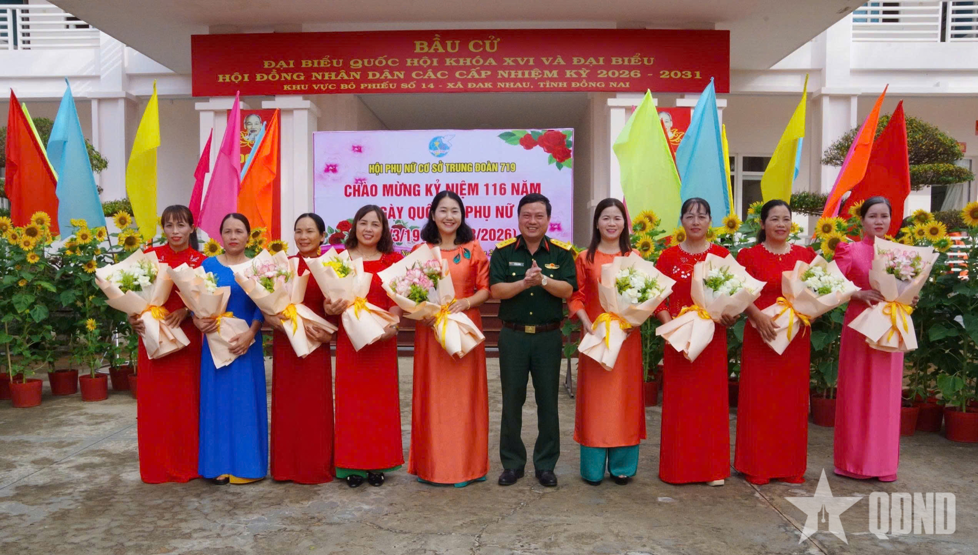 Trung đoàn 719 (Binh đoàn 16) tổ chức nhiều hoạt động chào mừng ngày 8-3