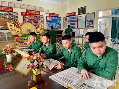 Gallery - Ngày đầu tiên chiến sĩ về đơn vị