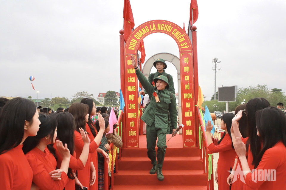 Sơn La hoàn thành công tác giao nhận quân năm 2026