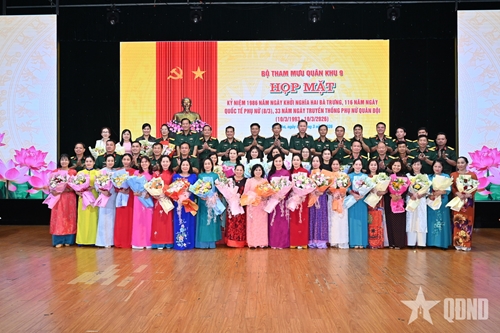 Bộ Tham mưu Quân khu 9: Hội viên phụ nữ tự tin, năng động, sáng tạo