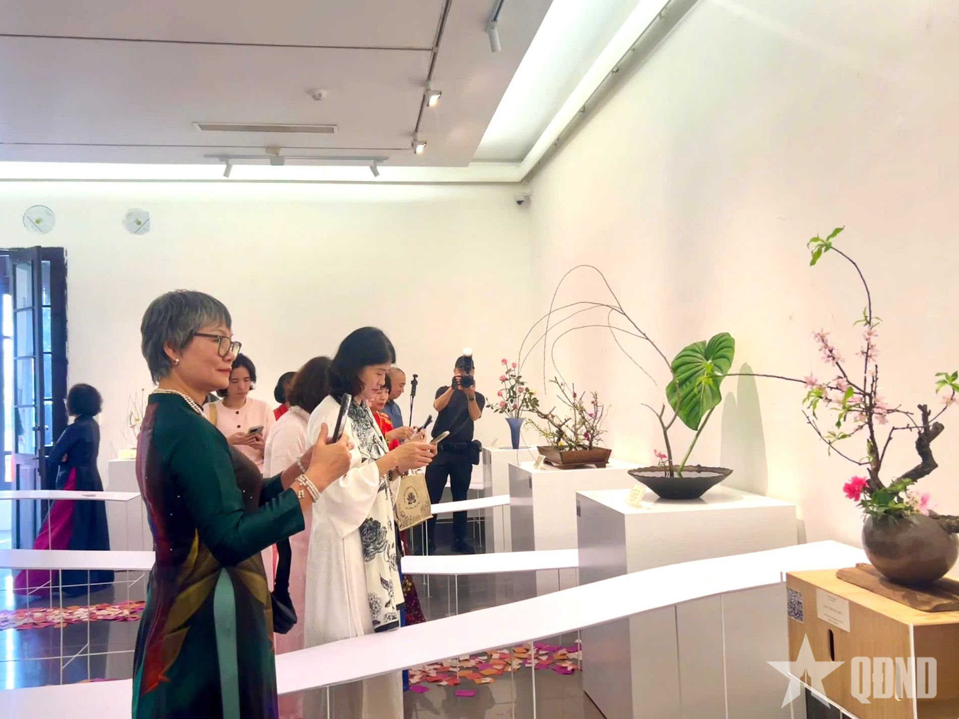 Thưởng lãm nghệ thuật cắm hoa Nhật Bản tại Hà Nội 