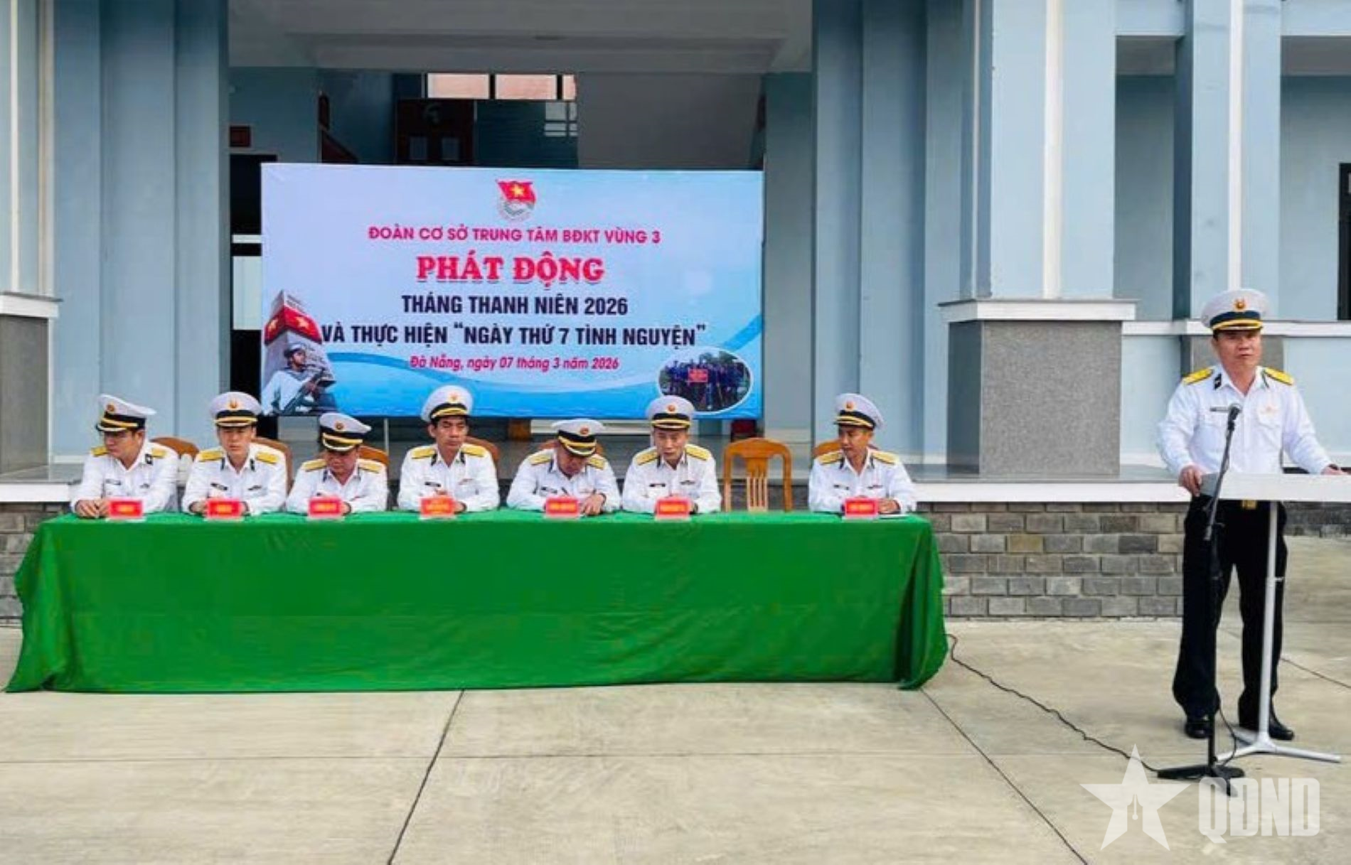 Trung tâm Bảo đảm Kỹ thuật (Vùng 3 Hải quân) phát động Tháng Thanh niên và “Ngày thứ Bảy tình nguyện”