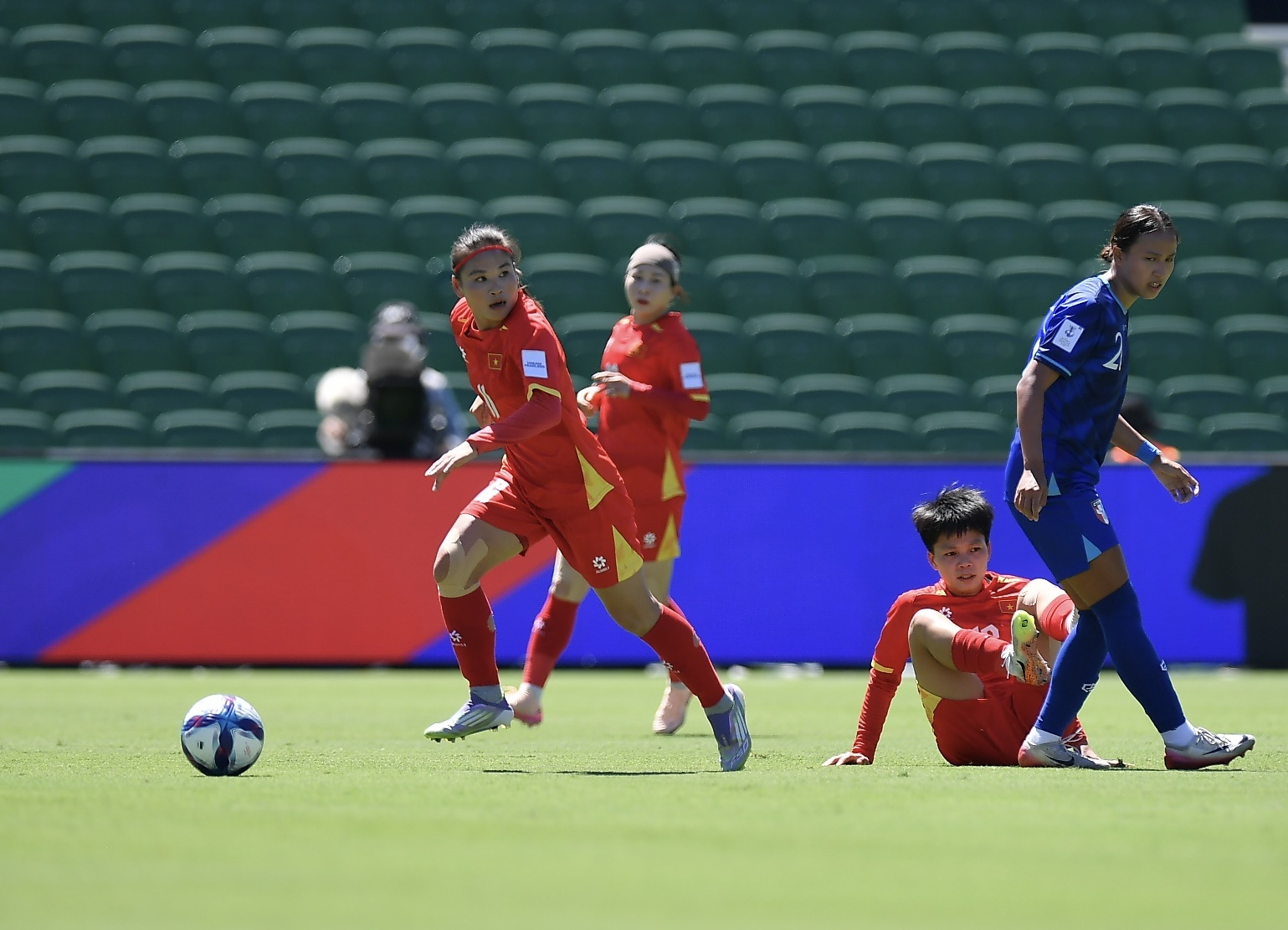 Đội tuyển nữ Việt Nam vẫn sáng cửa vào tứ kết giải châu Á

