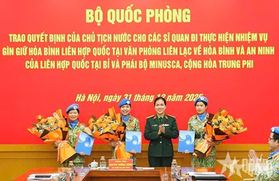 View - 	Phụ nữ Việt Nam khẳng định vai trò trong sứ mệnh GGHB LHQ